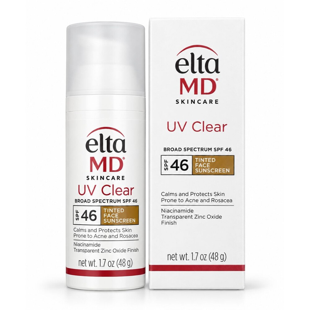 EltaMD UV Clear Tinted Face Sunscreen SPF 46 1.7 oz Exp 10/2027 NEW
